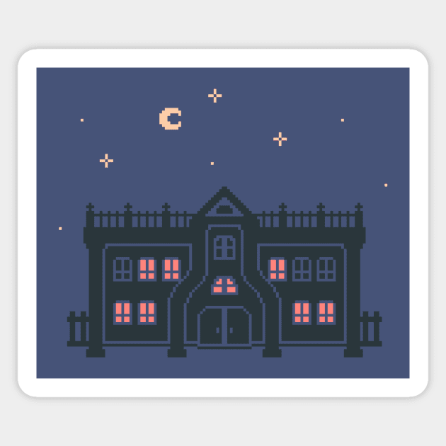 Manster Mansion Sticker by le_onionboi